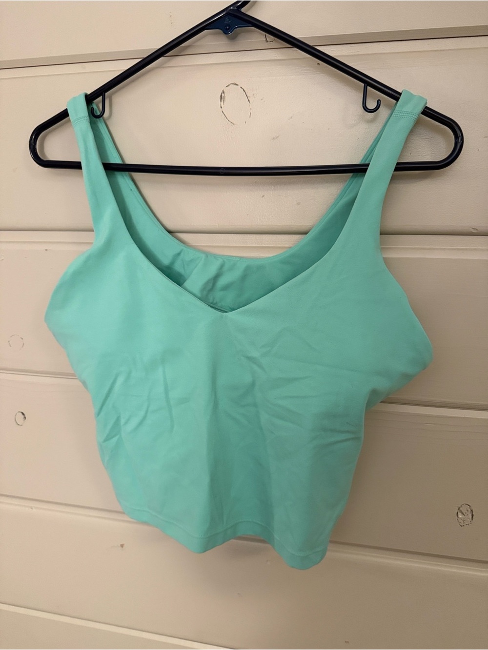 lululemon align bra.    Size 12 Mint Green V-Neck Sports Bra Tank